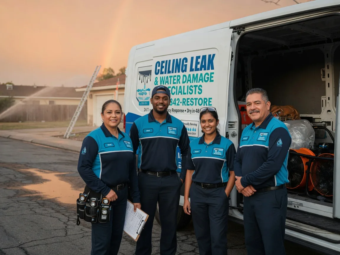 Ceiling Leak Cleanup company in Frederic, MI